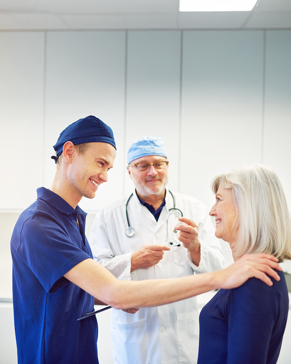 Doctor with Patient